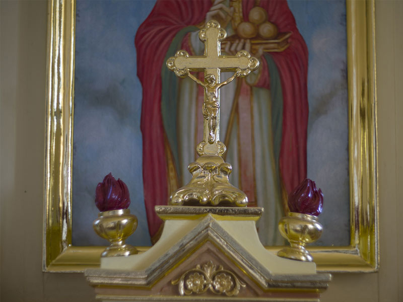 Kostol Stročín Kostol sv. Mikuláša v obci Stročín