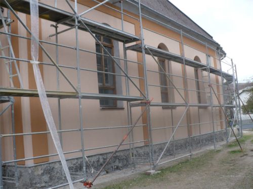 Rekonštrukcia fasády farského kostola