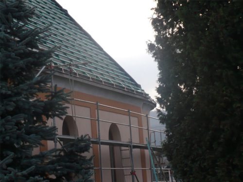 Rekonštrukcia fasády farského kostola