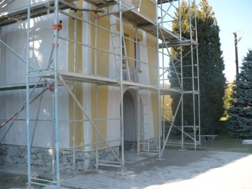 Rekonštrukcia fasády farského kostola