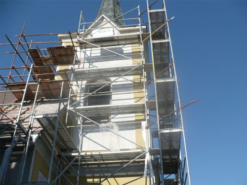 Rekonštrukcia fasády farského kostola