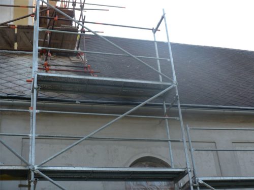 Rekonštrukcia fasády farského kostola