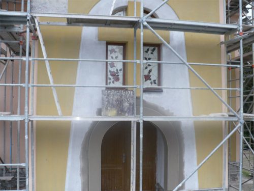 Rekonštrukcia fasády farského kostola