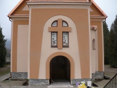 Rekonštrukcia fasády farského kostola 