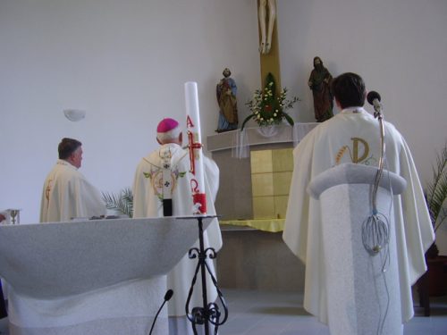 Vysviacka farského kostola