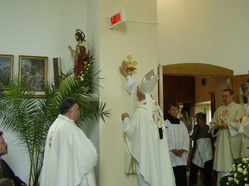 Vysviacka farského kostola